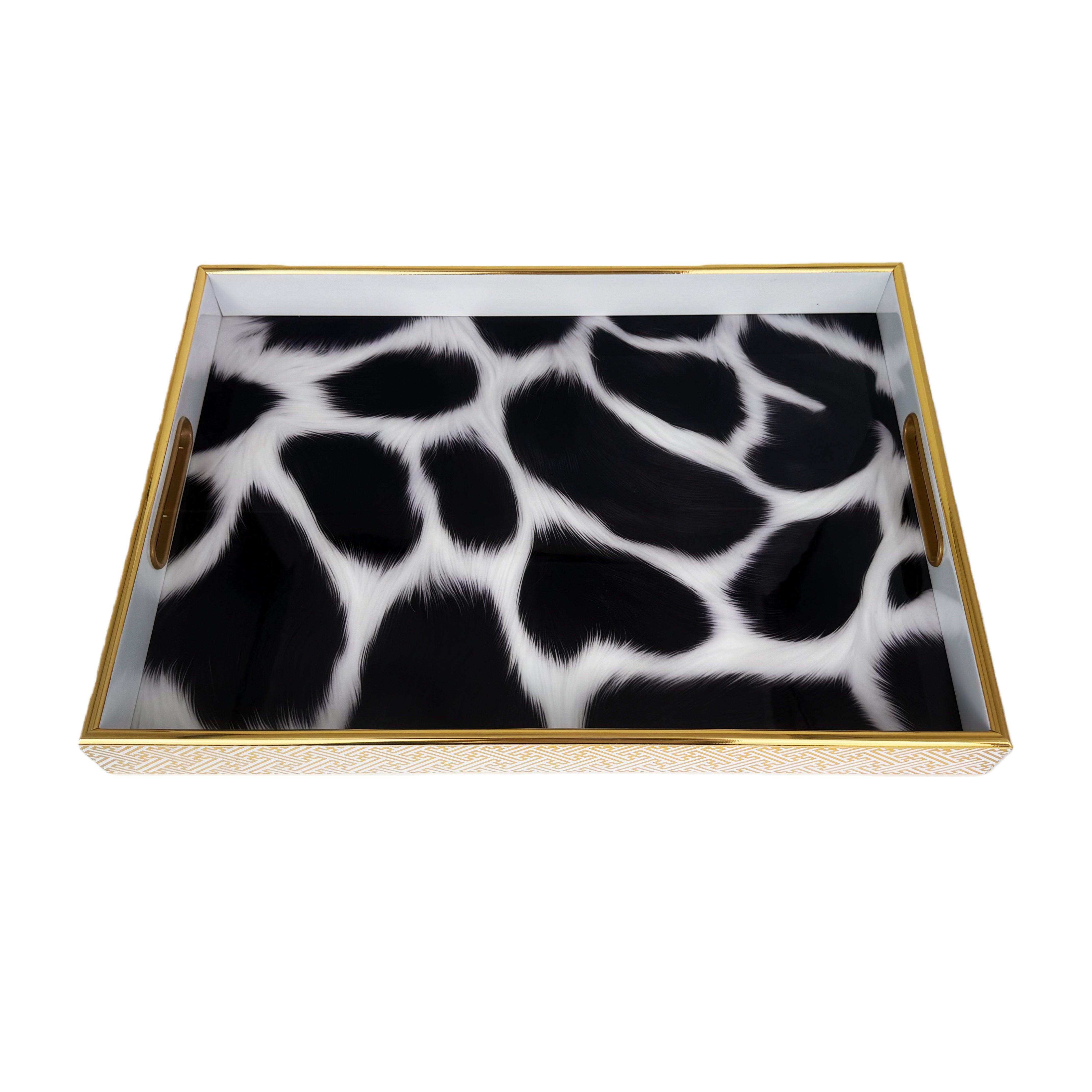 Gilded Giraffe Print