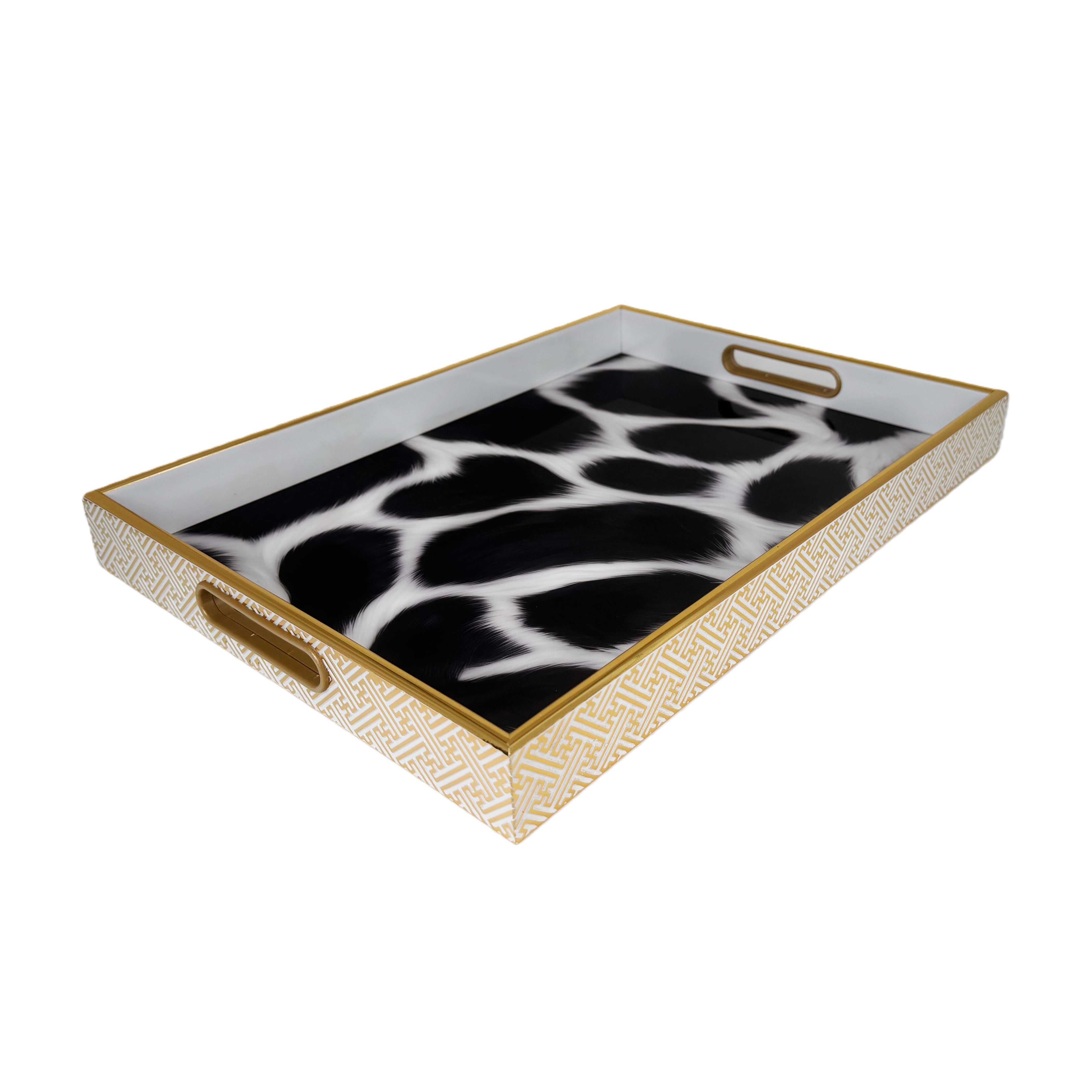 Gilded Giraffe Print