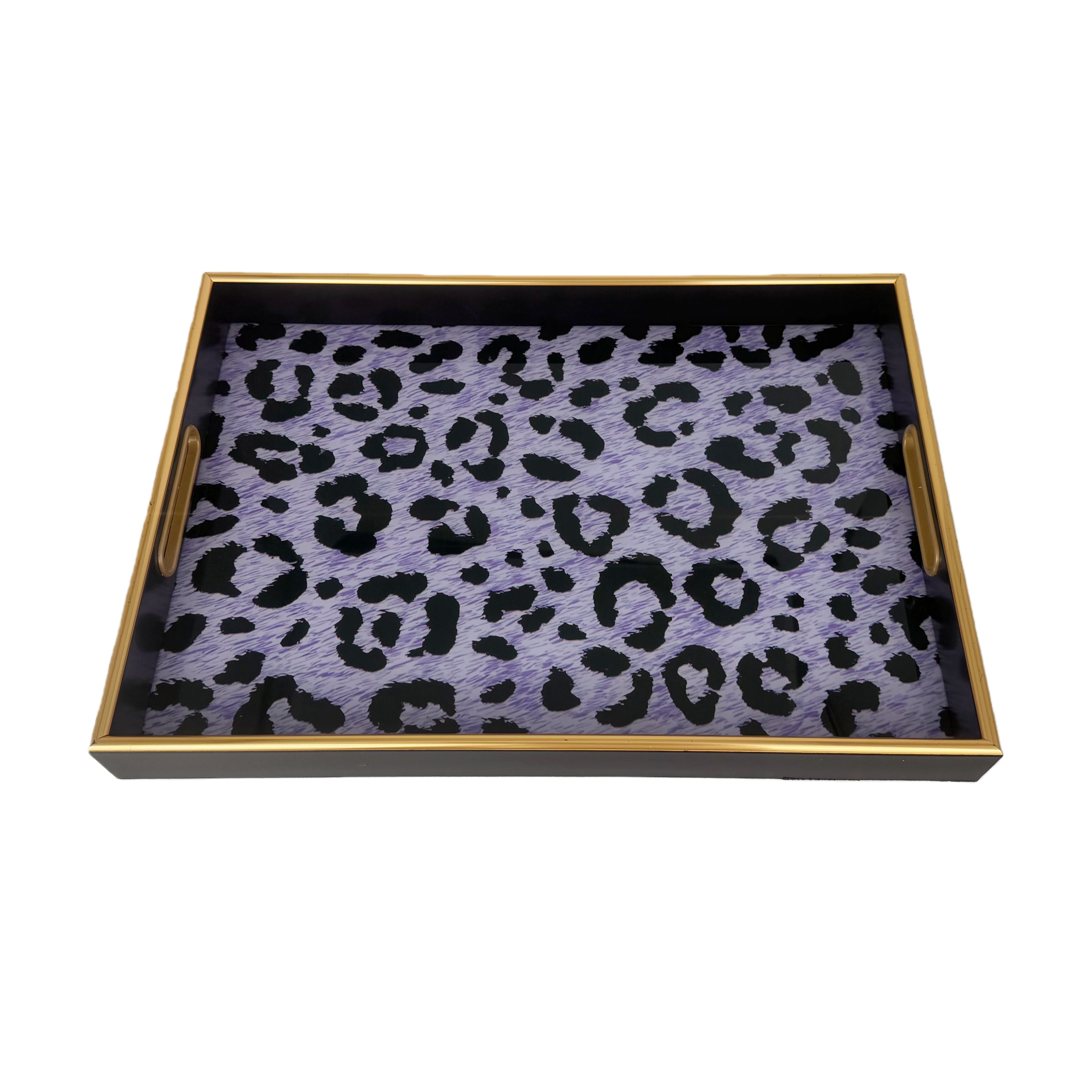 Purple Leopard Print