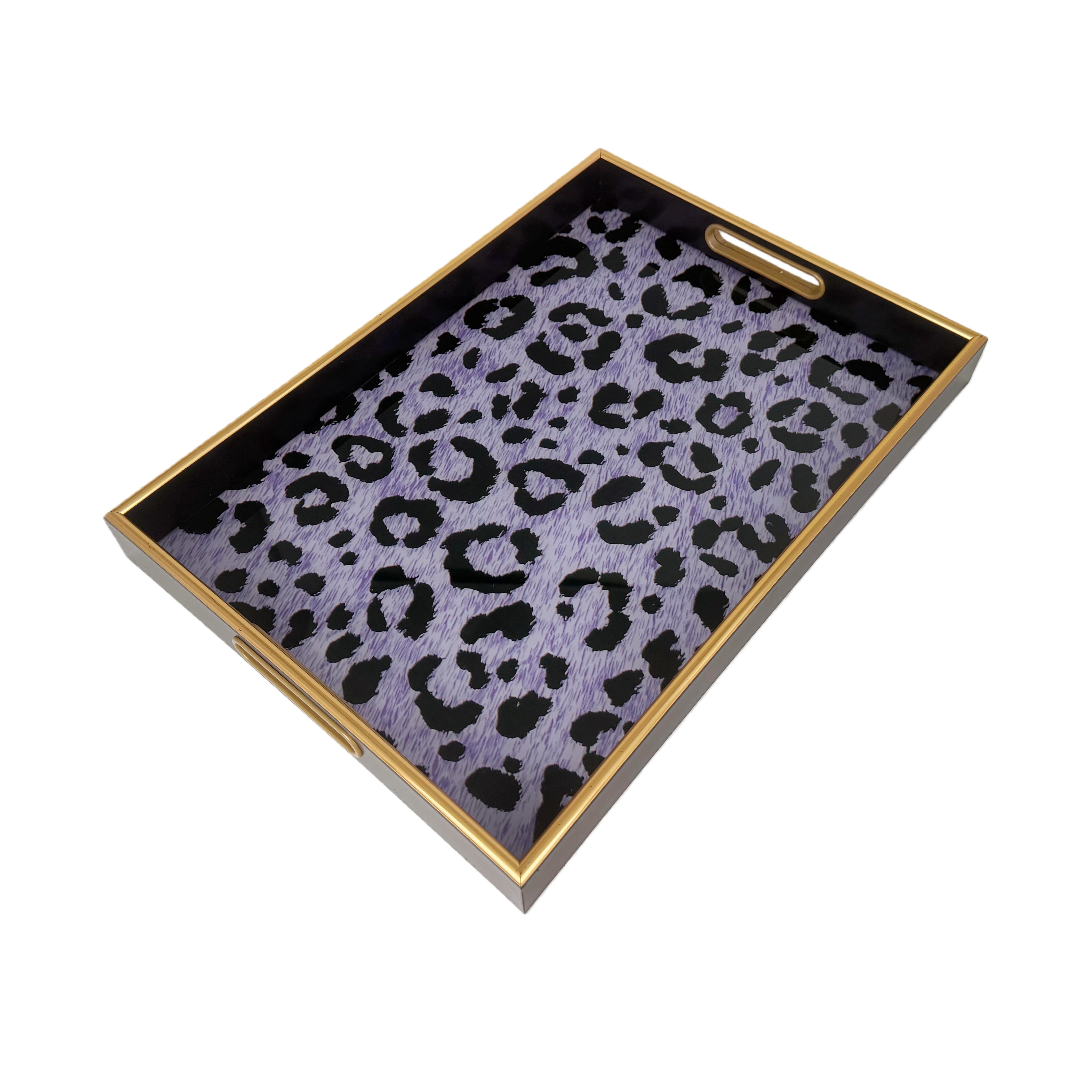 Purple Leopard Print