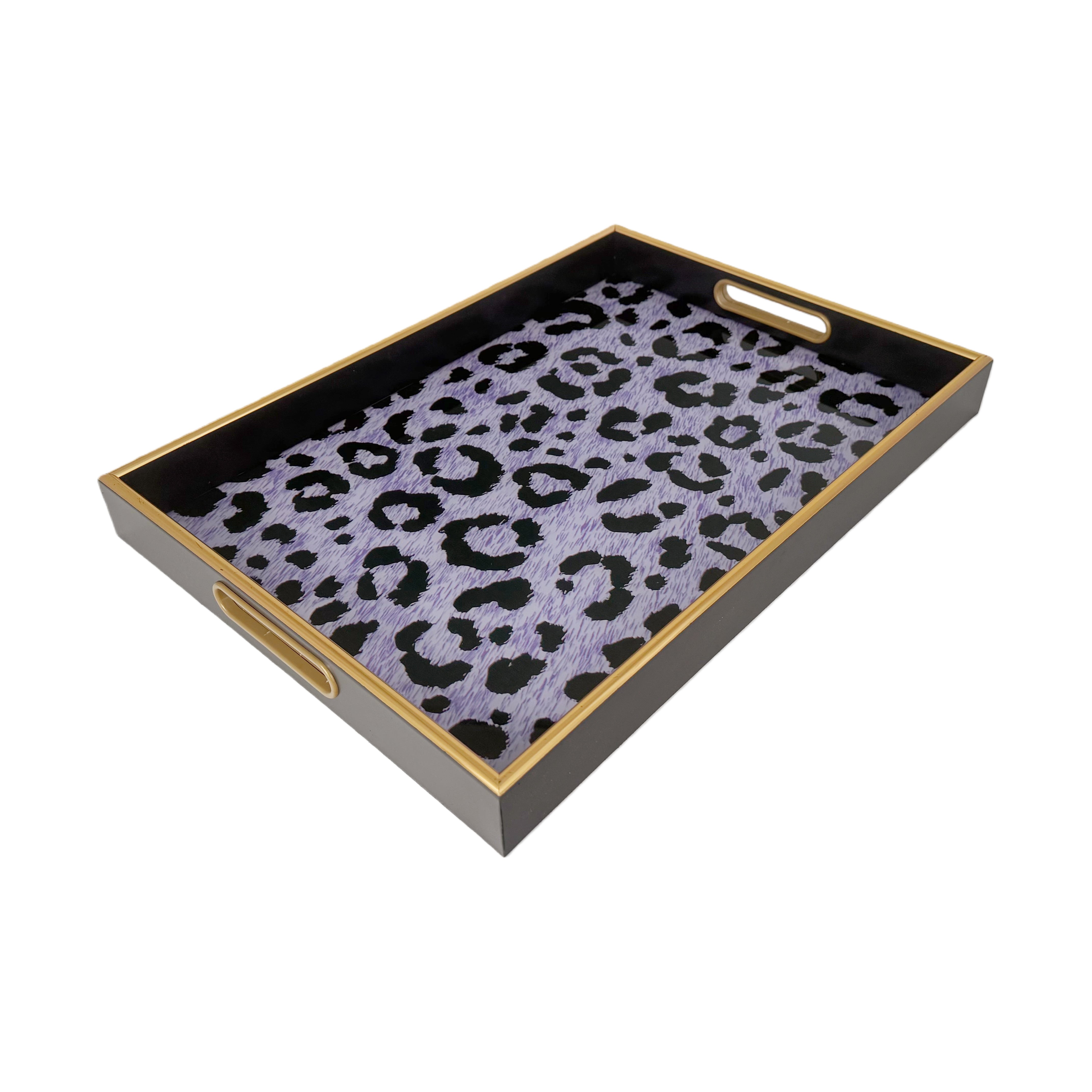 Purple Leopard Print
