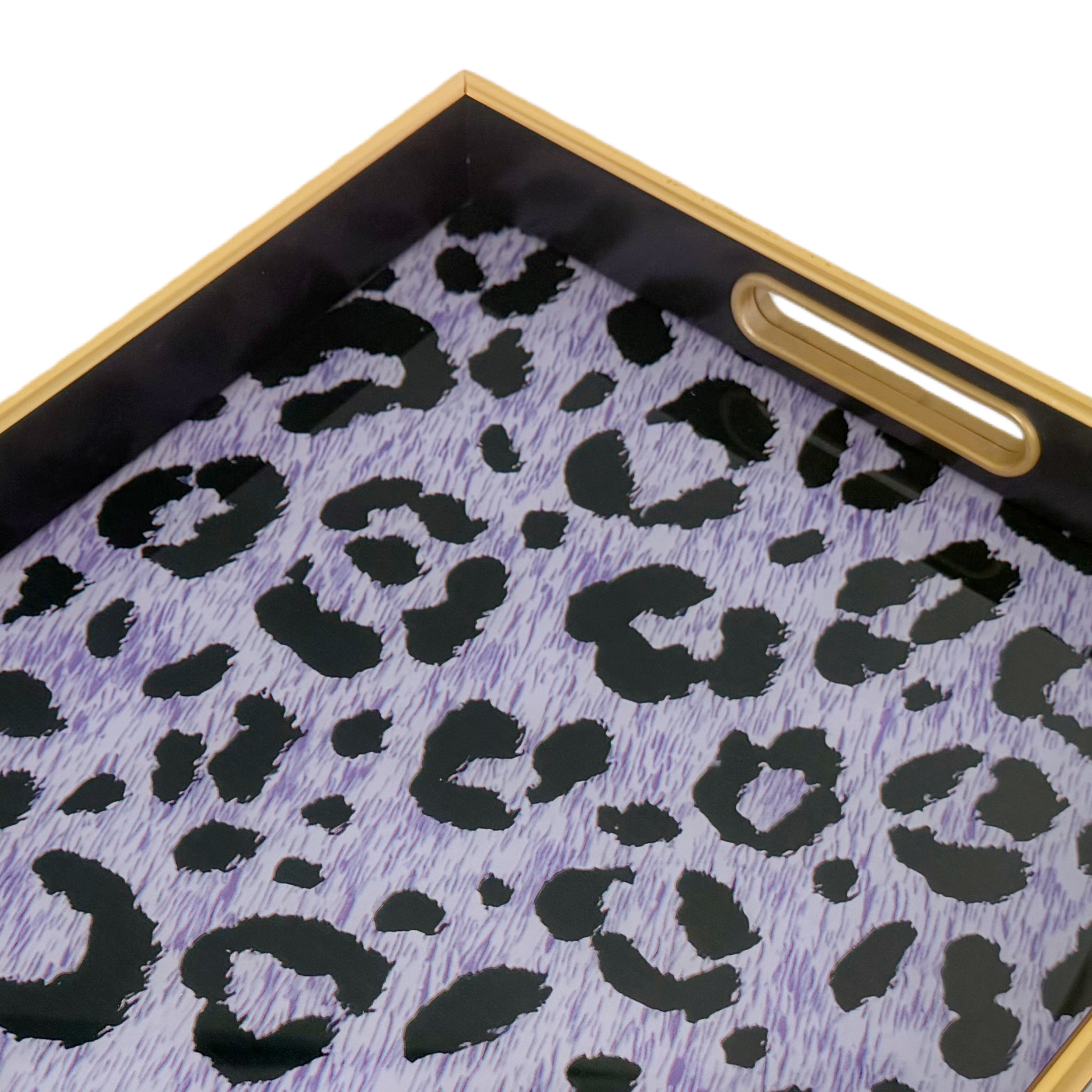 Purple Leopard Print