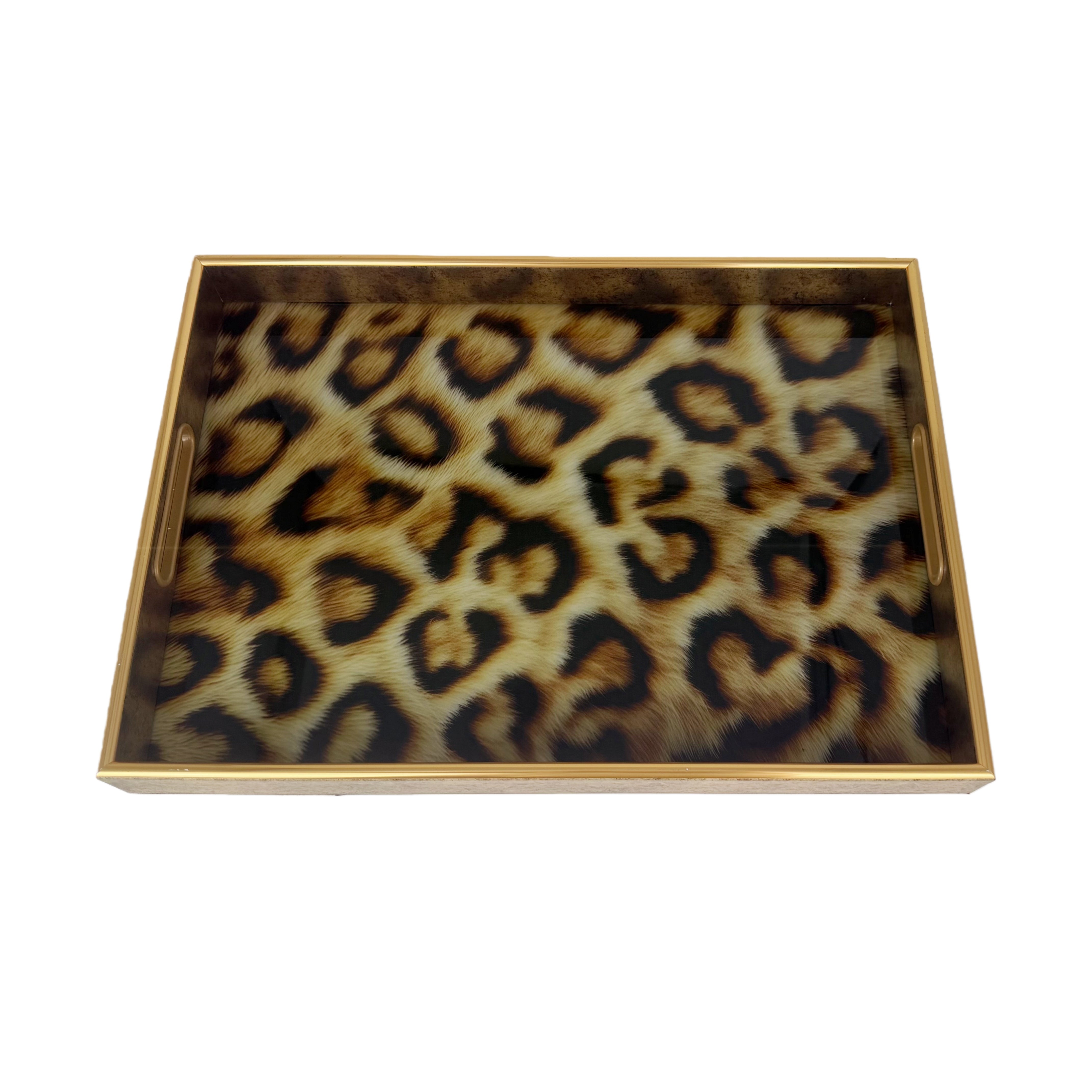 Gilded Leopard Print