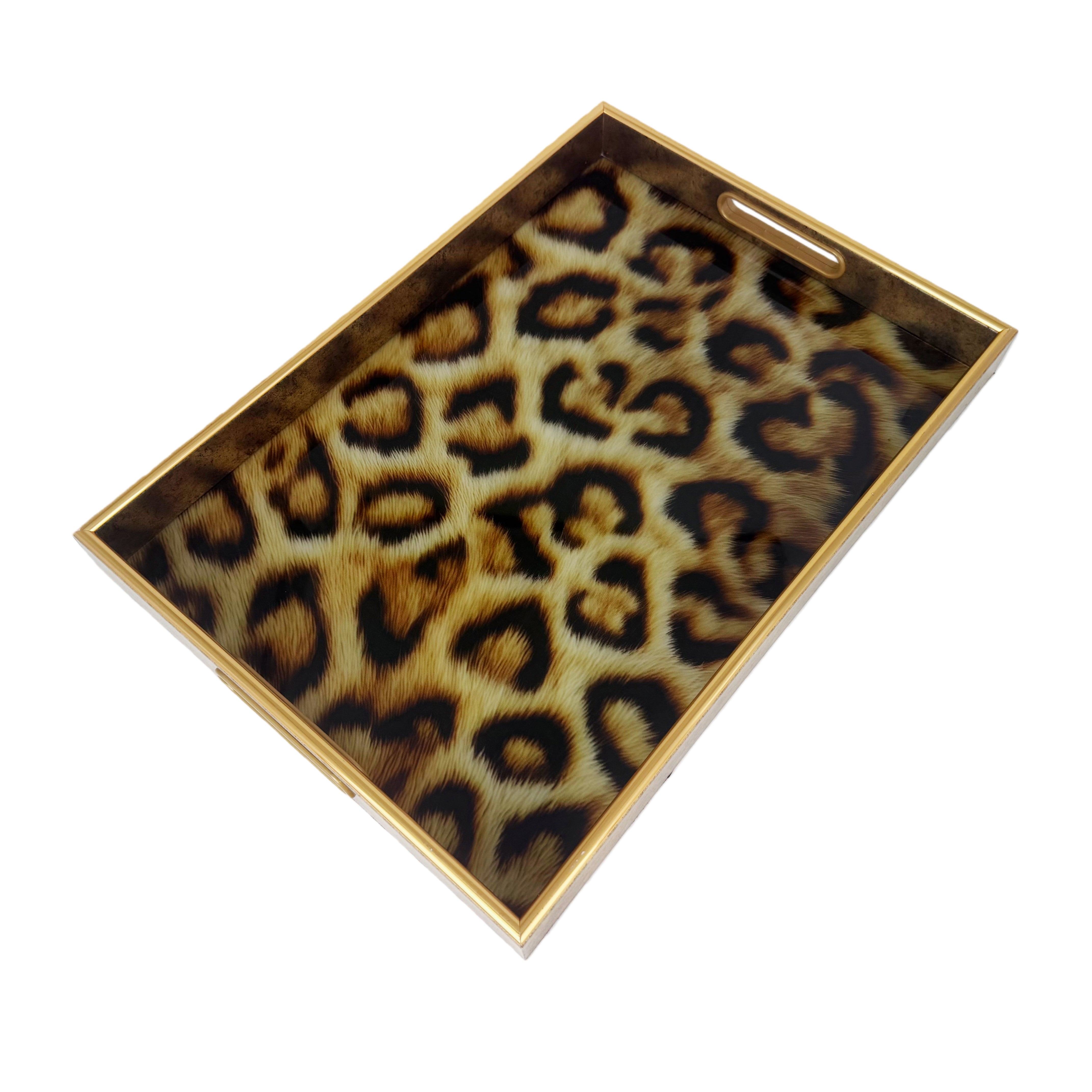 Gilded Leopard Print