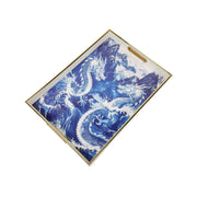 Indigo Dragon Gilded